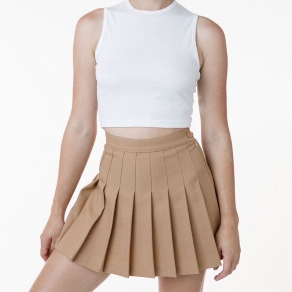 NWOT Los Angeles Apparel Tennis mini skirt